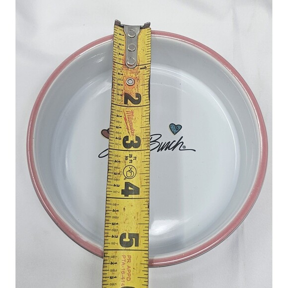 Vtg Laurel Burch Ceramic Cat Food Water Bowl Colorful Whimsical Cat Design 5-1/4 - Picture 11 of 13